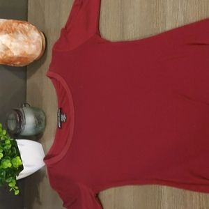 American Dream red long sleeve shirt.